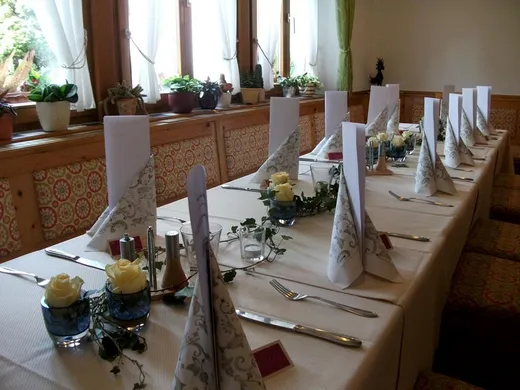 Gasthaus Zum Ritter — Festtafel